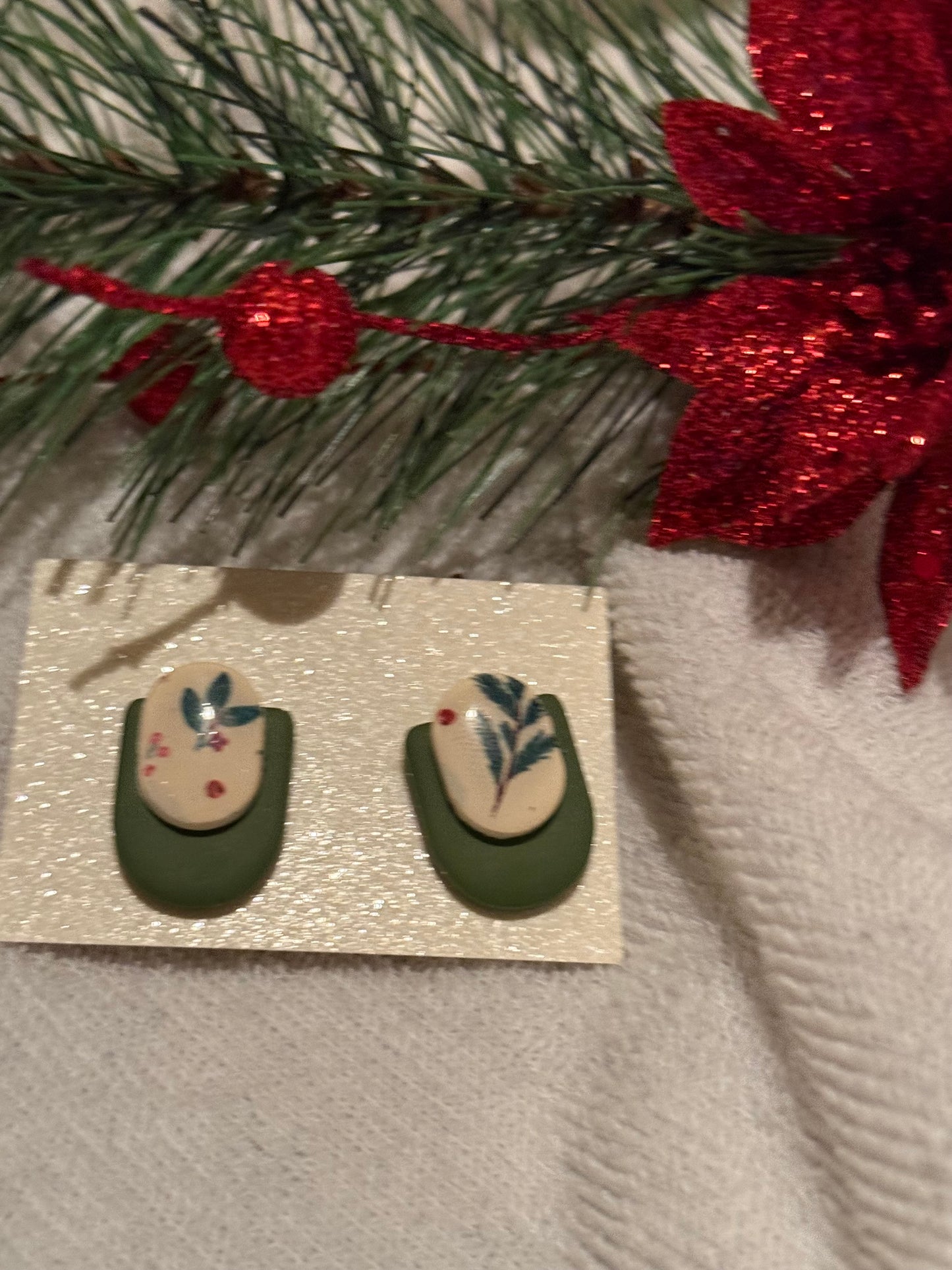 Winter Floral Stud - 7XIII Clay Collection