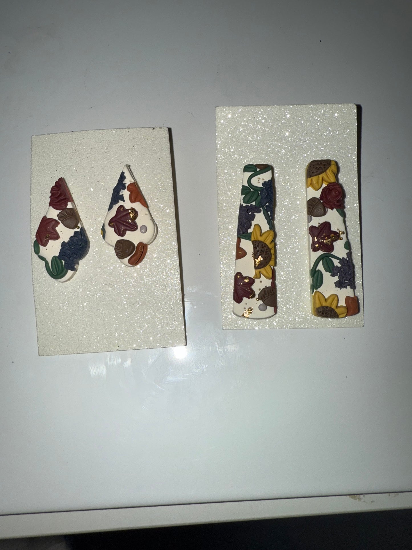 Fall Floral Earrings